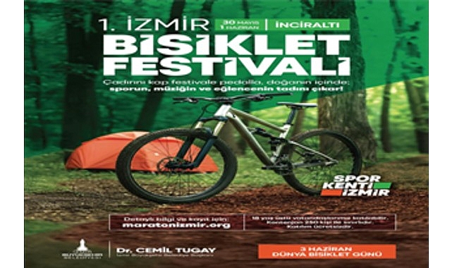 İzmir&rsquo;de D&uuml;nya Bisiklet G&uuml;n&uuml; festivalle kutlanacak