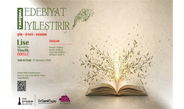 İzmir&rsquo;de &ldquo;edebiyat iyileştirecek&rdquo;