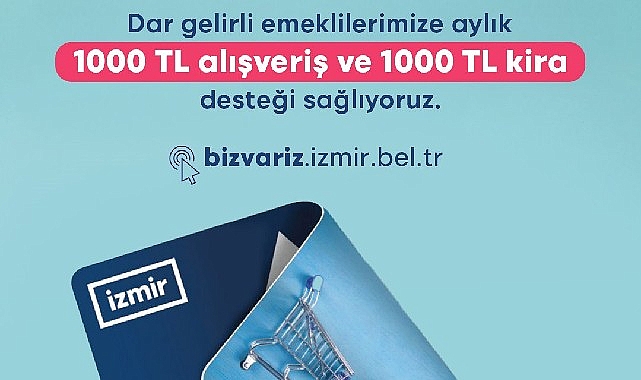 İzmir&rsquo;de emekliler unutulmuyor