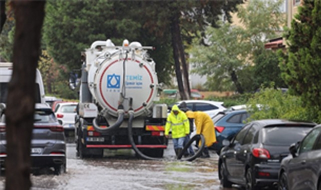 İzmir&rsquo;de yağış alarmı
