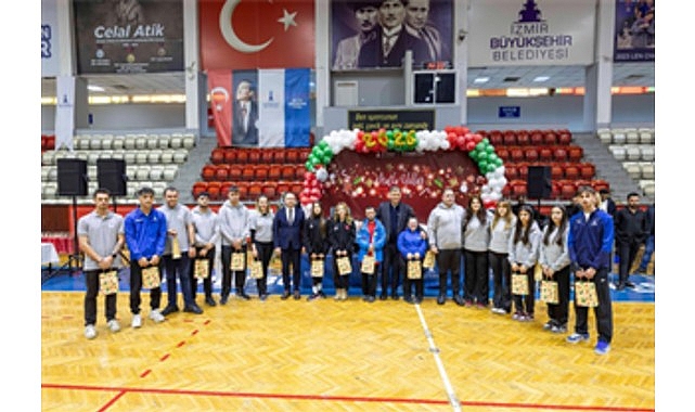 İzmir&rsquo;e 2025&rsquo;te madalya yağmuru
