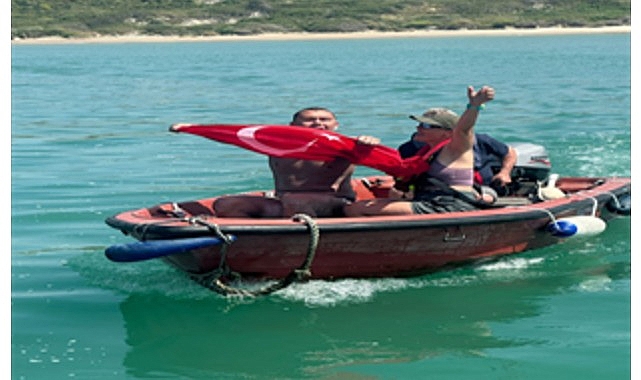 İzmir&rsquo;in gururu Tuna bir kez daha tarih yazdı