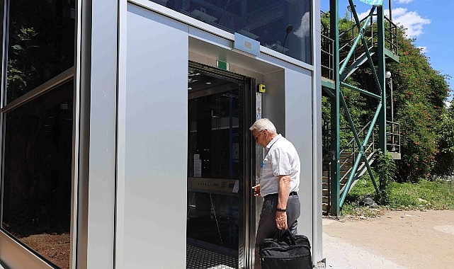 İzmit Tren Garı'ndaki asans&ouml;r hizmete alındı