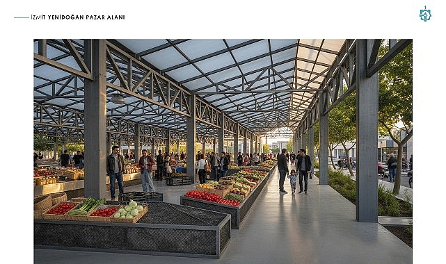 İzmit Yenidoğan&rsquo;a modern kapalı pazar alanı geliyor
