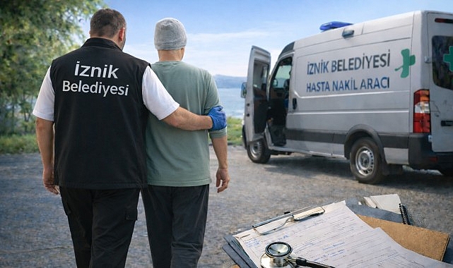 İznik Belediyesi 2025 Yılında 5 Bin Hasta Nakil Hizmeti Ger&ccedil;ekleştirdi