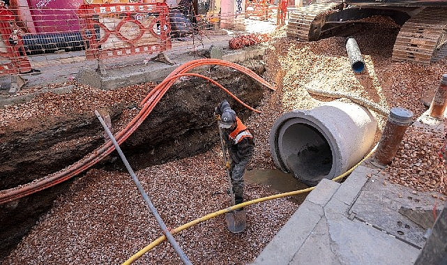 İZSU&rsquo;dan Alsancak&rsquo;a 250 milyon liralık altyapı yatırımı