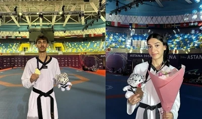 Kaan&rsquo;dan altın, Zehra&rsquo;dan bronz