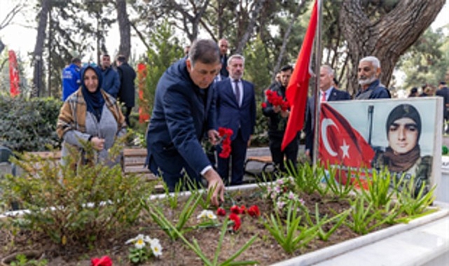 Kadifekale&rsquo;de şehitler dualarla anıldı