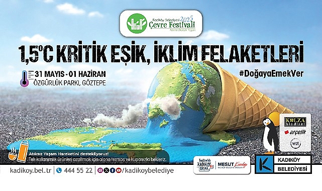 Kadık&ouml;y Belediyesi &Ccedil;evre Festivali Başlıyor