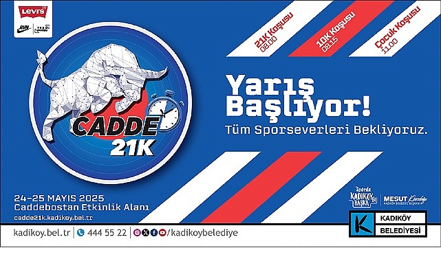 Kadık&ouml;y Cadde 10K-21K koşuları i&ccedil;in geri sayım başladı.