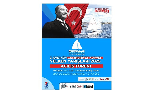Kadık&ouml;y Cumhuriyet Kupası Yelken Yarışları Başlıyor