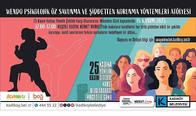 Kadık&ouml;y&rsquo;de Kadınlar Şiddete Karşı Birlikte G&uuml;&ccedil;leniyor