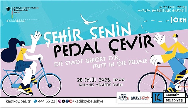 Kadık&ouml;y&rsquo;de &ldquo;Şehir Senin, Pedal &Ccedil;evir&rdquo; Etkinliği