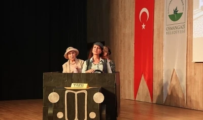 Kadının G&uuml;c&uuml; Osmangazi Sahnesinden Y&uuml;kseldi