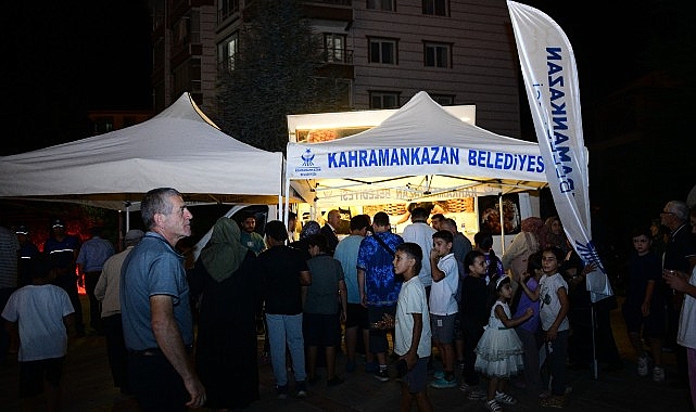 Kahramankazan Belediyesi'nden Mevlit Kandili'nde Lokma İkramı