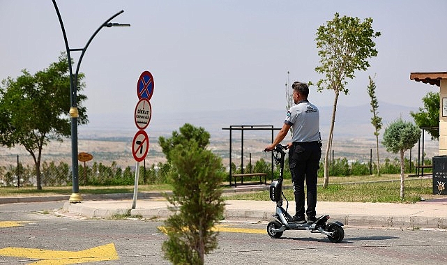 Kahveci Dağı&rsquo;nda Scooterli G&uuml;venlik G&ouml;revlileri
