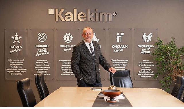 Kalekim, 2025&rsquo;in ilk dokuz ayını  800 milyon TL net karla kapattı