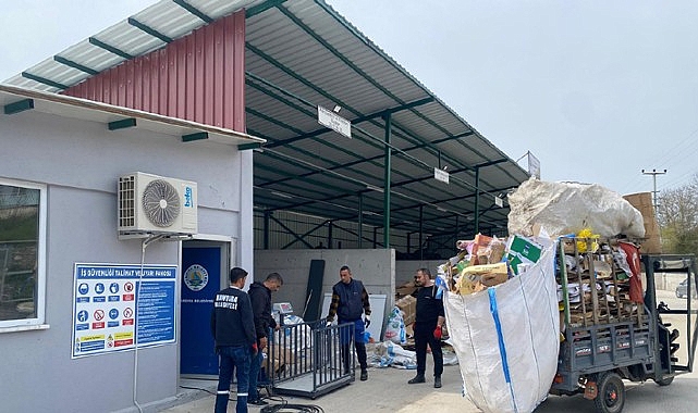 Kandıra&rsquo;da Atıklar Ekonomiye D&ouml;n&uuml;ş&uuml;yor