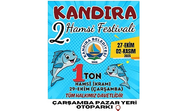 Kandıra&rsquo;da Hamsi Festivali Coşkusu Yeniden Başlıyor!