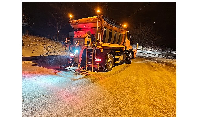 Kar Yağışı Osmangazi&rsquo;de Hayatı Aksatmadı