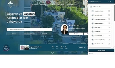 Karabağlar Belediyesi&rsquo;nin Yeni Web Sitesi Hizmete A&ccedil;ıldı