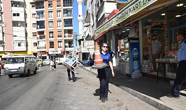 Karabağlar 'da Ortak Alanlar İ&ccedil;in Kararlı M&uuml;cadele