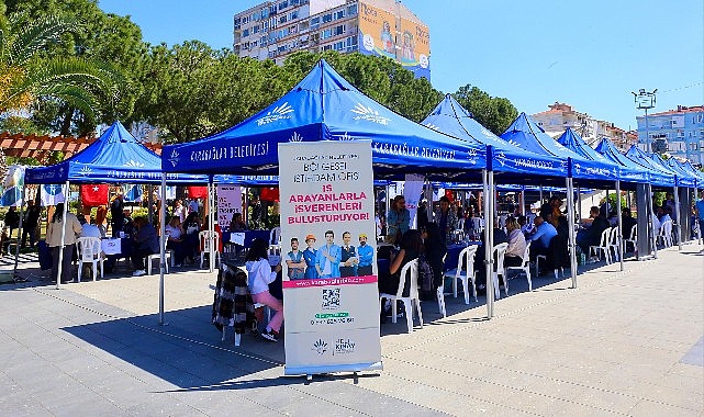 Karabağlar İstihdam G&uuml;nleri yoğun ilgi g&ouml;rd&uuml;