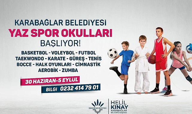 Karabağlar&rsquo;da Yaz Sporla G&uuml;zel