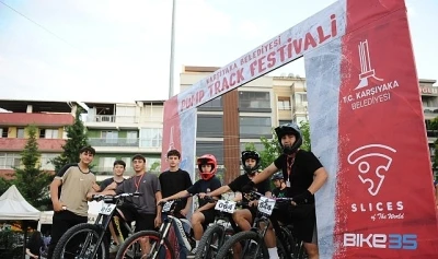 Karşıyaka Belediyesi&rsquo;nden T&uuml;rkiye&rsquo;de bir ilk: Heyecan dolu pump track gece yarışı!