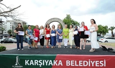 Karşıyaka&rsquo;nın kurs merkezlerine yıl sonu şenliği