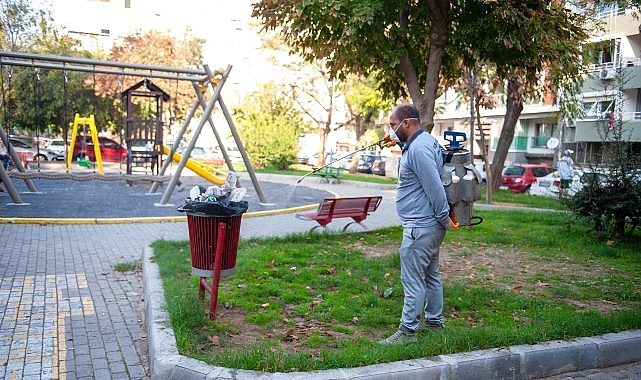 Karşıyaka&rsquo;da haşerelere karşı kararlı m&uuml;cadele
