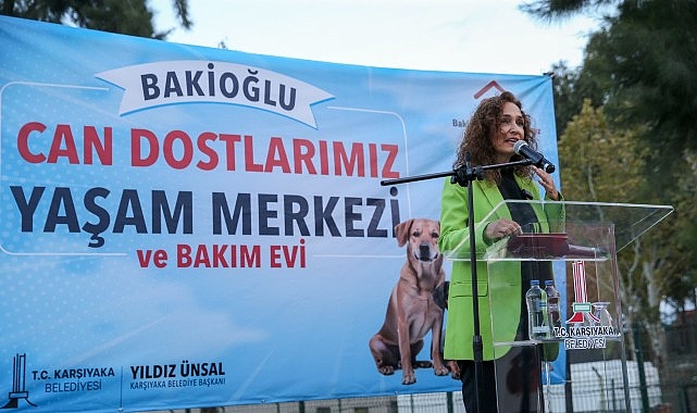 Karşıyaka&rsquo;da sokak hayvanları i&ccedil;in yeni tesis: Bakioğlu Can Dostlarımız Yaşam Merkezi ve Bakımevi a&ccedil;ıldı