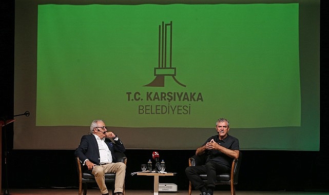 Karşıyaka&rsquo;da usta gazetecilerden tarihi s&ouml;yleşi