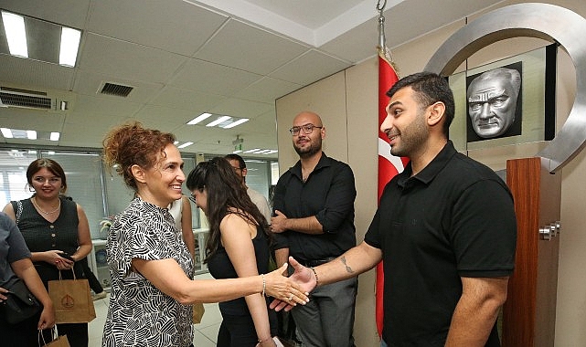 Karşıyaka&rsquo;nın &lsquo;mezun&rsquo; Filizleri Başkan &Uuml;nsal ile buluştu