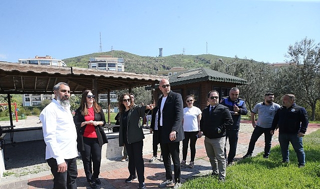 Karşıyaka&rsquo;nın parklarına modern dokunuş