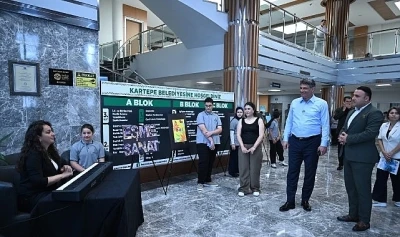 Kartepe&rsquo;de Sanatın Renkleri Buluştu