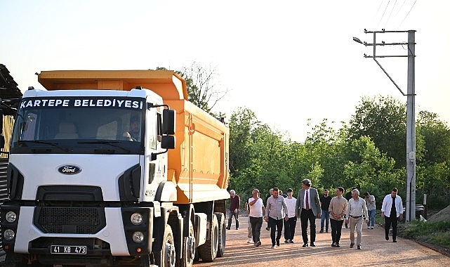 Kartepe&rsquo;de Asfalt &Ccedil;alışmaları Devam Ediyor