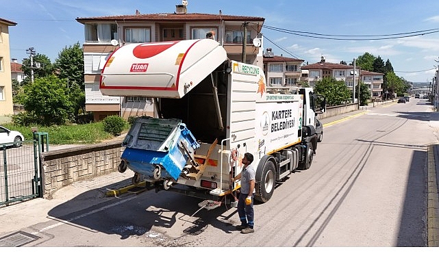 Kartepe&rsquo;de Bayram Sonrası Titiz &Ccedil;alışma