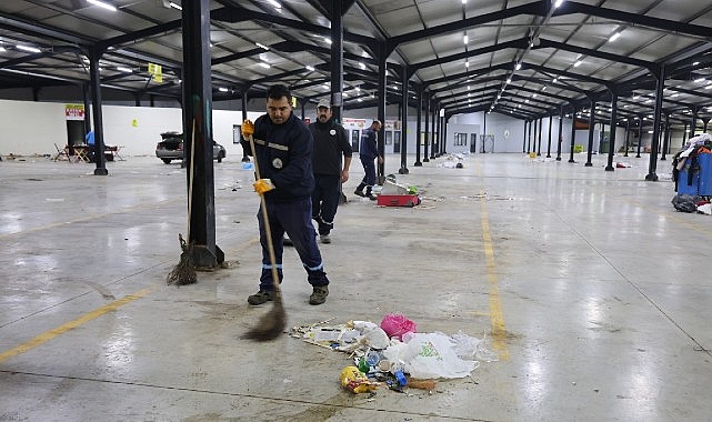 Kartepe&rsquo;de Her Pazar Sonrası Hijyen Seferberliği