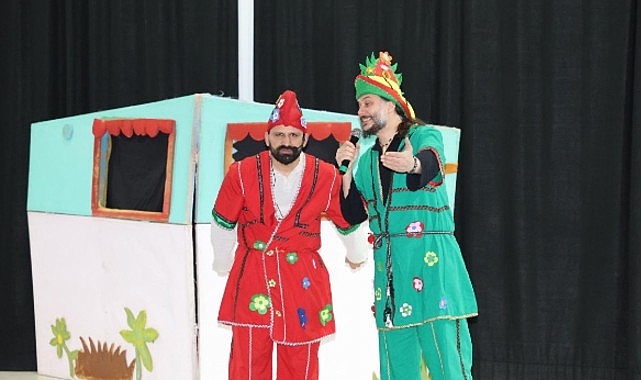 Kartepe&rsquo;de Minikler Tiyatroyla Eğlendi