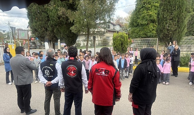 Kartepe&rsquo;de &Ouml;ğrencilere Afet Bilinci Eğitimi