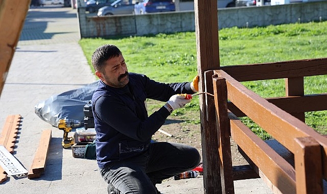 Kartepe&rsquo;de Parklara Estetik Dokunuş