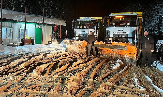 Kartepe&rsquo;de Yeni Yıl Mesaisi