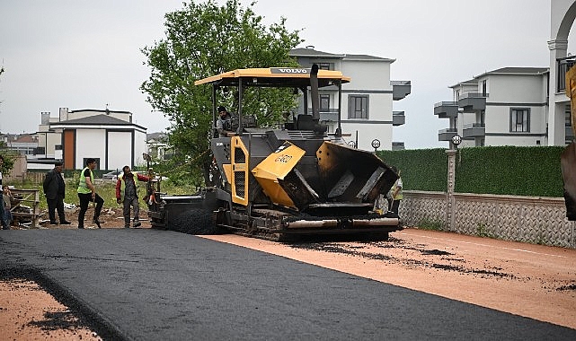 Kartepe&rsquo;ye 1300 ton asfalt