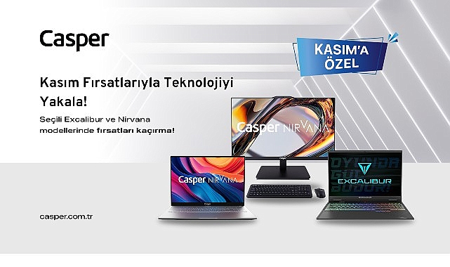 Kasım ayında Casper&rsquo;dan yaşama hız katacak indirim kampanyası