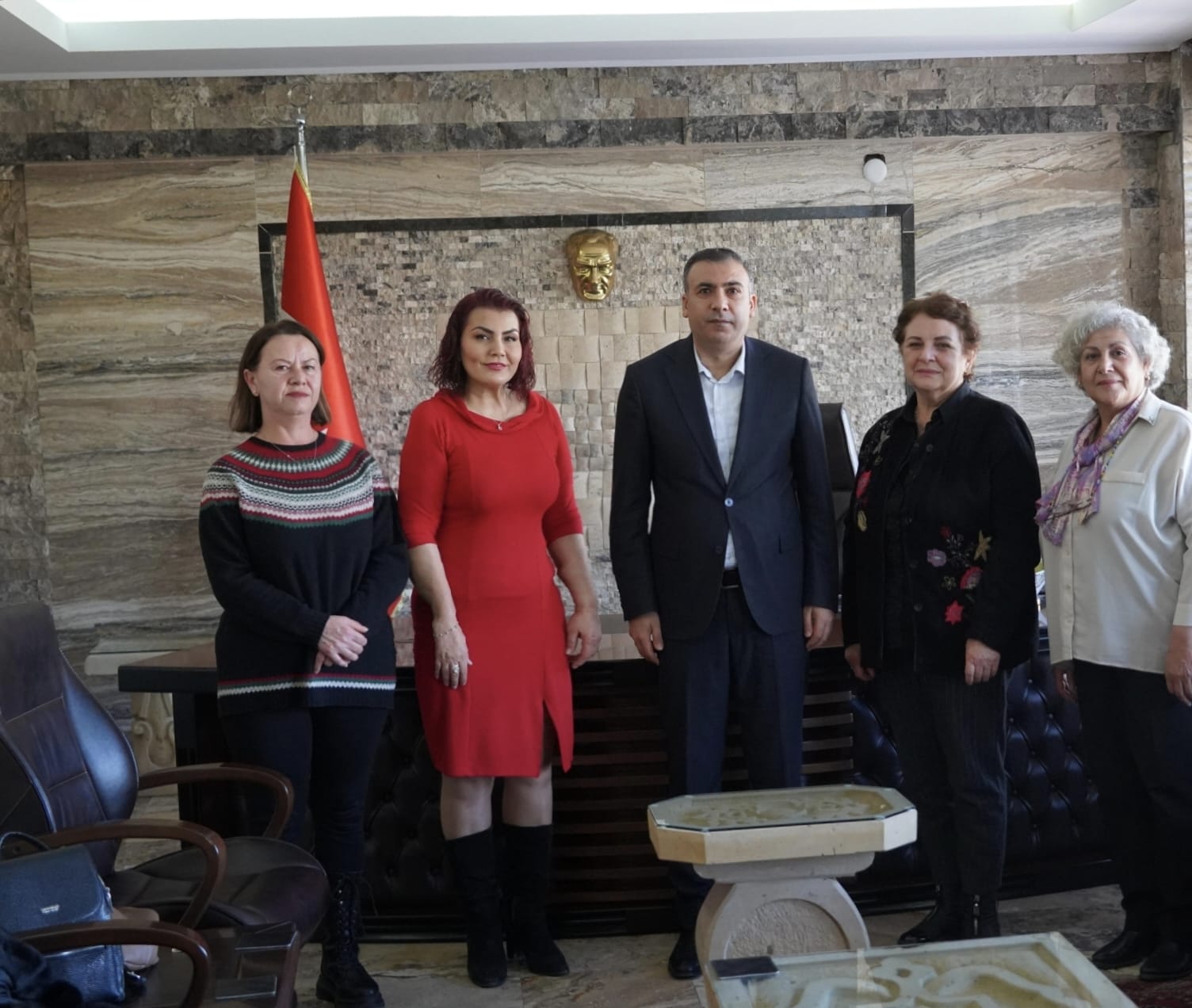 &Uuml;revkad Derneğinden Kaymakam TABAKCIOĞLU&rsquo;na Ziyaret