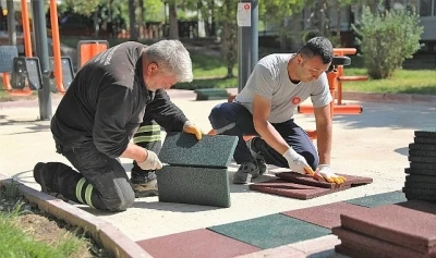 Ke&ccedil;i&ouml;ren&rsquo;de Parklar Yenileniyor