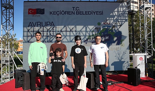 Ke&ccedil;i&ouml;ren&rsquo;de Avrupa Hareketlilik Haftası coşkusu yaşandı