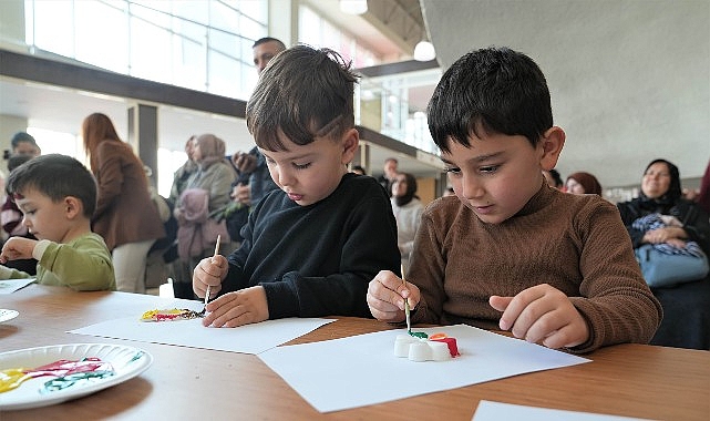 Ke&ccedil;i&ouml;renli &Ccedil;ocuklar Workshop ile Doyasıya Eğlendi