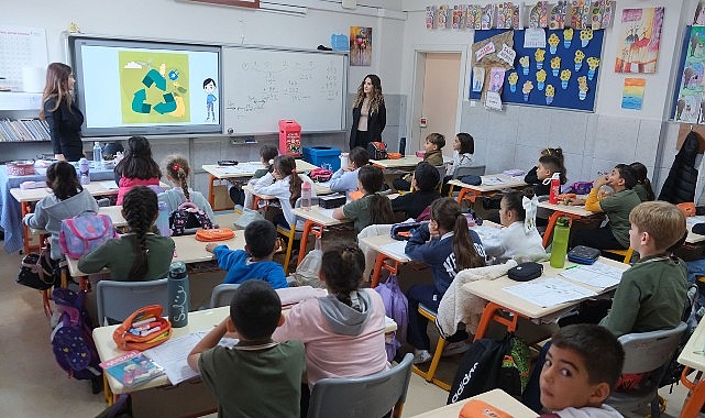 Kemer Belediyesi okullarda &lsquo;Sıfır Atık&rsquo; eğitimi veriyor
